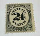 U s  1873 Post Office Department Official Stamp  054 Twenty-four Cent Mint H