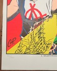 Coop Signed   Numbered Poster With Martian   Punk Rocker