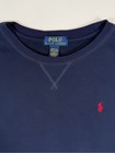Polo Ralph Lauren Girls Sweatshirt Size 10-12 Navy Pullover Pony Logo Crewneck