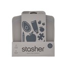 Stasher Reusable Silicone Food Sandwich Storage Bag - Clear