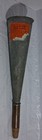 Vintage E z  Blow Fog Horn Galvanized Metal Usa Maritime Nautical 