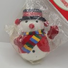 Santa s Workbench Snowman Christmas Ornament Vintage 1994 Original Packaging New