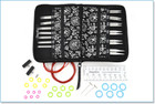 Chiaogoo 5  Twist Red Lace Interchangeable Needle Set Complete