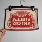 Vtg Stella Artois Bar Towel Usa 100  Cotton Beer Golf Pub Mat Red Man Cave Euro