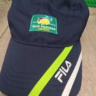 Bnp Paribas Fila Open Tennis Hat Cap Blue Adjustable