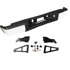 Chrome Rear Bumper Assembly Fit For 2007-2013 Chevy Silverado   Gmc Sierra 1500