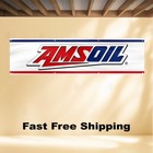 Amsoil 2 x8  Banner Flag Synthecic Racing Oil