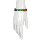Jay King Multicolor Turquoise And Jarosite Bead Stretch Bracelet  7-1 2 