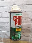 Vtg Turtle Wax Chrome Polish And Rust Remover Flip Top 12 Oz  Garage Display Can