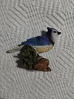 Blue Jay Bird Figurine