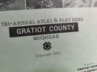1967 Gratiot County  Michigan Tri-annual Atlas   Plat Book