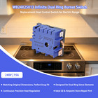 Us Stock New Wb24x25013 Dual Burner Control Switch 240v 15a Fits Electric Range
