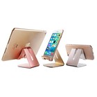 Universal Aluminum Phone Stand     Sleek Desk Holder Mount For Phones   Tablets