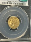 1927  2 50 Indian Gold  Pcgs Ms-63  Cac And Littleton Select Stickers