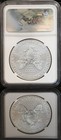 2017  1 American Silver Eagle Ngc Ms69 Brown Label Free Shipping