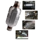 2 5  Inlet   Outlet Universal Catalytic Converter For Chevy Silverado Gmc Ford