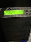 Microboards Dvd cd Duplicator Tower 1-to-4 Tested Powers On Qd-dvd Untested