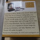 Running Press-the Art Of Chinese Calligraphy  Mini Brush Ink Stone Stick Book