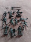 Marx  High Wall Castle Plus Metallic Knights lance