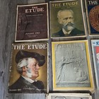 Antique 1910-1927 The Etude Music Magazine Song Piano Lot Of 7 Journals 