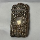 Antique Sterling Silver Match Safe 16 Gram Vesta Striker Bottom