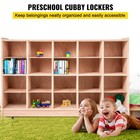 Cubby Tray Storage Cabinet 20 Section Cubby Storage Shelf 4x5 Home Daycare