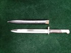 Vintage Chilean Mauser Ce Wg Rifle Bayonet 15 25  W Scabbard Excellent Preowned