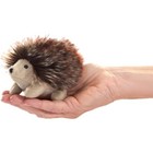 Folkmanis Hedgehog Mini 3 5 Inch Plush Puppet New In Stock