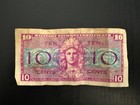 1954 Usa Military Payment Certificate Series 521   10 Cents