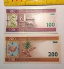 Mauritania 100   200 Ouguiya Pair  Unc  2006 And 2008
