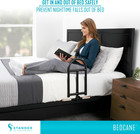 Bedcane  Adult Bed Rail And Support Handle  Bedside Safety Elderly Stand Assist 