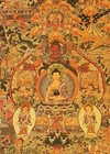 13  Buddha Life Story Thangka  Nepalese Buddhist Art  15x20 Inches 