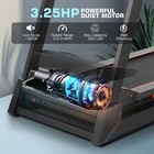 Treadmill Electric 3 25hp Running Machine With Incline Shock Absorber For Home   