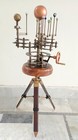 Solar System Celestial Model Fully Functional Antique Look Orrery Saturn Tripod