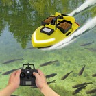 Gps Cruise Control 500m Rc Fishing Bait Boat 4 Hours Control Time 12000mah