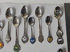 49 Collectible Souvenir Travel Spoons Lot States  Cities  Countries  And Sites
