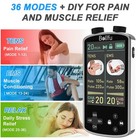 Tens Ems Unit Muscle Stimulator For Pain Relief Therapy - 4 In 1 Te    Fast Ship