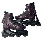 Bravoblade Glx Inline Skates Roller Blades Us Size 7 Purple Black   Protectors