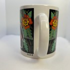Dsla Toucan Panama Coffee Mug Cup Ceramic Vibrant Folk Art Abstract Black Yellow