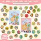 Sticker Refills Compatible With Melissa And Doug  Wow Stamp Colorful 