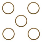 Qty 5  Oil Pan Drain Plug Gasket Fits Ford new Holland Replaces 8n6734