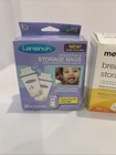 Medela   Lansinoh Breast Milk Storage Bags 250 Count Lot Pre-sterilized Freezer