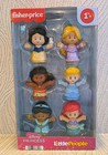 Fisher-price Little People Disney Princess Figures Pack Of 6 Age 18   nib 