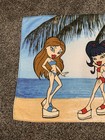 Bratz Theme Beach Towel Featuring Bratz Characters On Beach 27x54