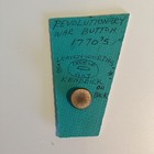 Leavenworths   Kendrick Treble Gilt Button Revolutionary War  1775 - 1783 