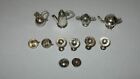 Navajo Pawn Sterling Silver Miniature Doll House Tea Coffee Set Goblets Cups