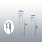 Large Safety Pins 20 Pcs 3 In 4 In Heavy Duty Nickel Steel Sewing Quilting Craft