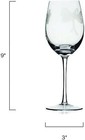 Stemmed Dragonfly Wine Glasses For White And Red Wine  Water Or Whiskey