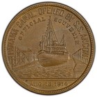 1915 Panama-california Expo Hk-427 Bronze Us Mint Medal Pcgs Ms65    top Pop    