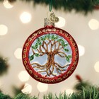 Old World Christmas Blown Glass Ornament For Christmas Tree  Tree Of Life